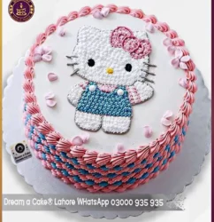 Super Hello Kitty Themed Cake in Lahore
