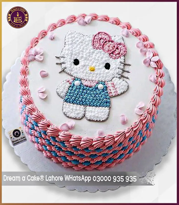 Super Hello Kitty Themed Cake in Lahore