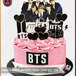 Sweet Serenade BTS Army Inspired Cake in Lahore