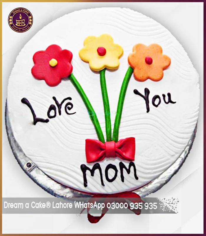 Blossoming Love Mother's Day Cake in Lahore