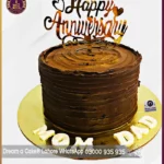 Love Infusion Chocolate Cake for Parent's Anniversary in Lahore