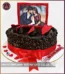Love-Inspired Picture Frame Chocolate Cake in Lahore