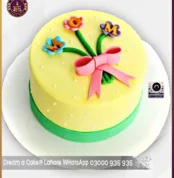 Mom Floral Blossom Mothers' Day Cake in Lahore