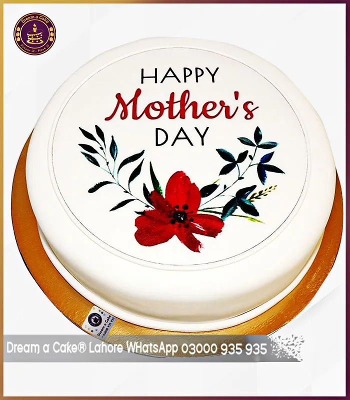 Opulent Admiration Mother's Day Poster Cake in Lahore