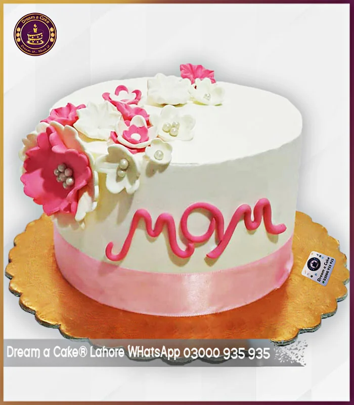 Perfectly Pink Mother's Day Cake in Lahore