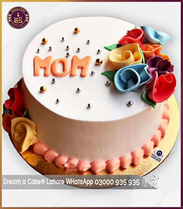 Sparkling Surprise Mother's Day Cake in Lahore