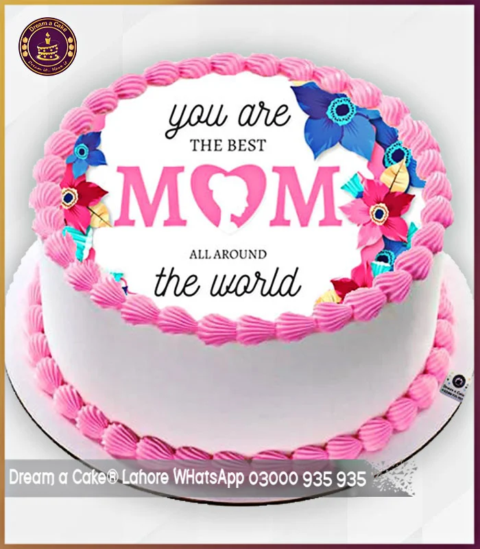 Spring Fling Mother's Day Poster Cake in Lahore