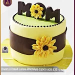 Sunshine Smile Mother's Day Cake in Lahore