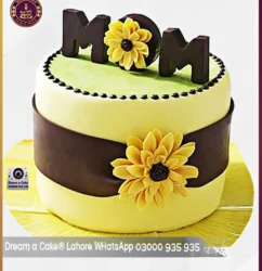 Sunshine Smile Mother's Day Cake in Lahore