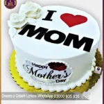 Sweet Harmony I Love Mom Mother's Day Cake in Lahore