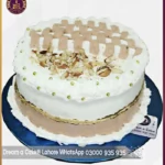 Almond Rumble Fault Line Flavored Cake in Lahore