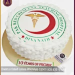 Business Bliss Corporate Logo Cake in lahore