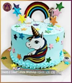 Celestial Confection Unicorn Theme Cake in Lahore