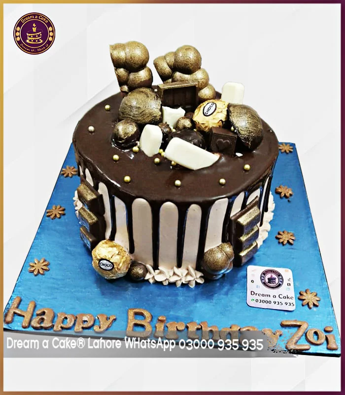 Choco Masterpiece Chocolate Designer Cake in Lahore