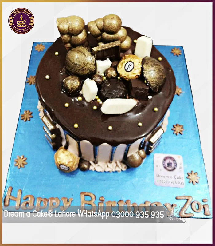 Choco Masterpiece Chocolate Designer Cake in Lahore