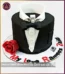 Classy Attire Suiting Cake in Lahore