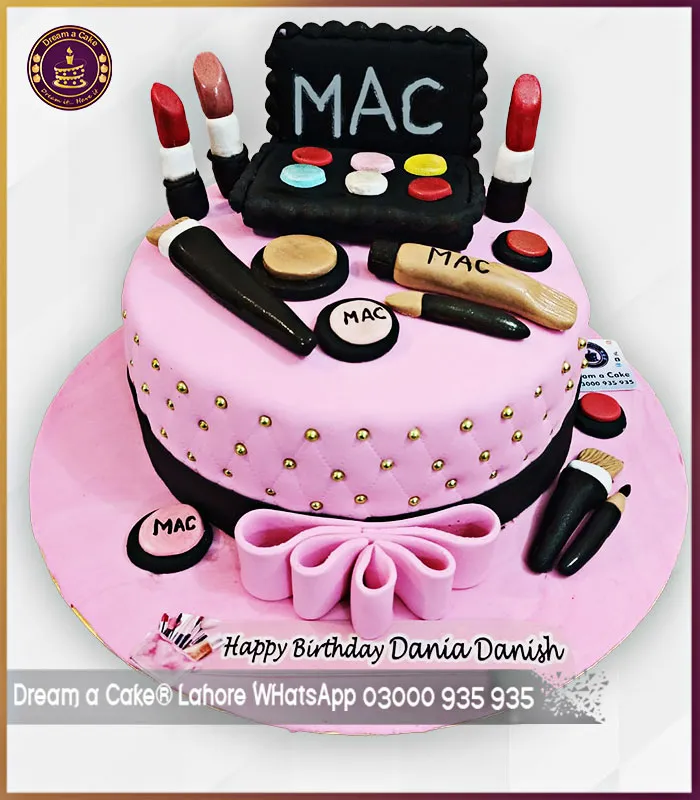 Cosmetics Couture Make Up Cake in Lahore