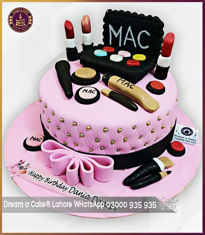 Cosmetics Couture Make Up Cake in Lahore