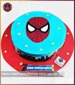 Crime Fighting Buildingfull Spiderman Cake in Lahore