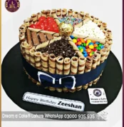 Crunchy Fusion Wafer Sticks Cake in Lahore