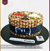 Crunchy Fusion Wafer Sticks Cake in Lahore