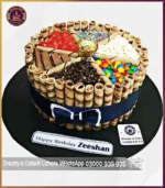 Crunchy Fusion Wafer Sticks Cake in Lahore