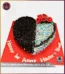 Decadent Affection Sprinkles and Choco Chip Heart Shape Cake in Lahore