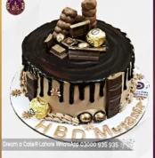 Decadent Chocolate Birthday Cake in Lahore