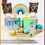 Dual Wonders Twin Tower Cake in Lahore