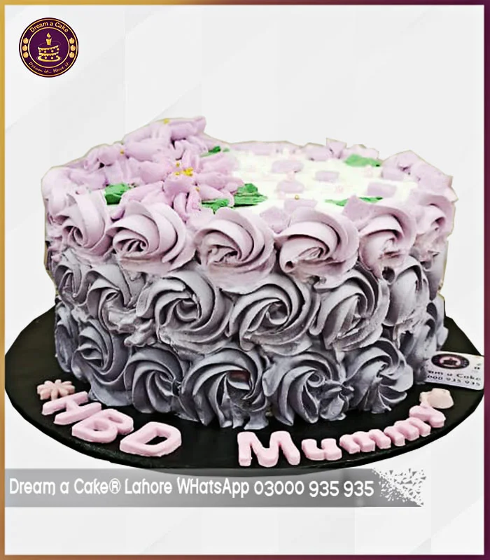 Enchanting Lavender Delight Purple Roseate Cake in Lahore