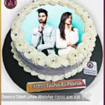 Enchanting Love Couple Picture Cake in Lahore