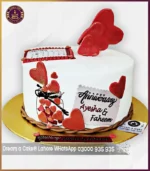 Everlasting Memories Anniversary Calendar Cake in Lahore