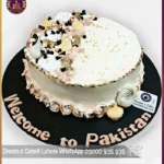 Flavorful Welcome to Pakistan Cake in Lahore