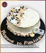 Flavorful Welcome to Pakistan Cake in Lahore