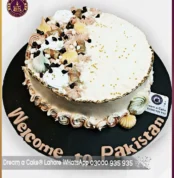 Flavorful Welcome to Pakistan Cake in Lahore