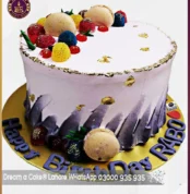 Fun-filled Fruit Jellies Cake in Lahore
