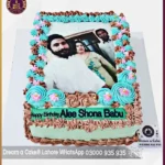 Generations Fusion Family Picture Cake in Lahore