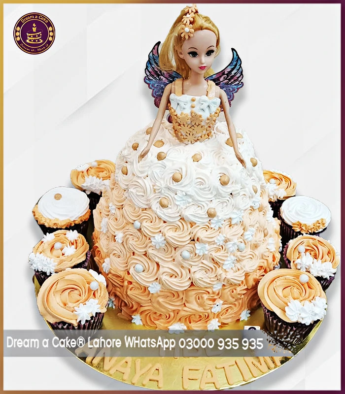 Heavenly Delight Doll Cake in Lahore