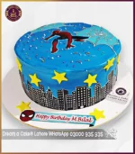 Heroic Skyscrapers Spiderman Cake in Lahore