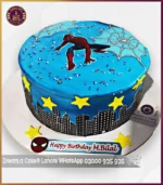 Heroic Skyscrapers Spiderman Cake in Lahore