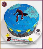 Heroic Skyscrapers Spiderman Cake in Lahore