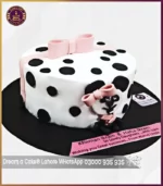 Irresistibly Cute Pink Panda Cake in Lahore