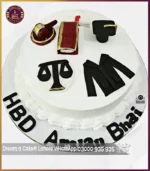 Lawfully Delicious Lawyer's Birthday Cake in Lahore