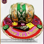 Melodic Magical Dholak Mehndi Cake in Lahore