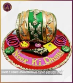 Melodic Magical Dholak Mehndi Cake in Lahore