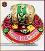 Melodic Magical Dholak Mehndi Cake in Lahore