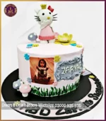 Meow-velous Treat Hello Kitty Themed Designer Cake in Lahore