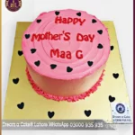 Mother's Joyful Treat Pink Mothers’ Day Cake in Lahore