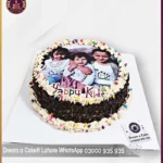 Playful Happiness Delight Happy Kids Picture Cake in Lahore