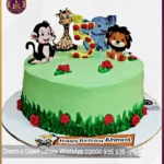 Safari Adventure Surprise Jungle Theme Cake in Lahore